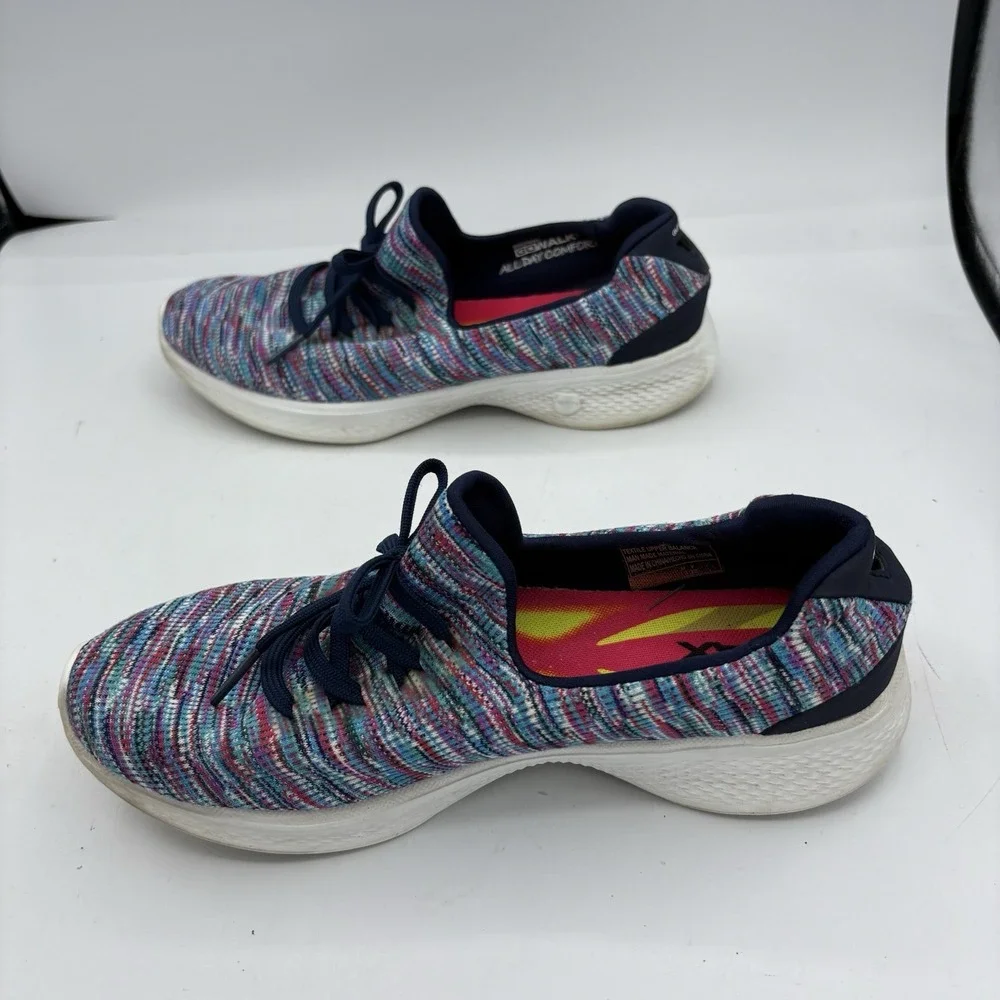 Skechers Shoes Womens Size 7 Go Walk Slip On Sneakers 14902 Goga Max‎